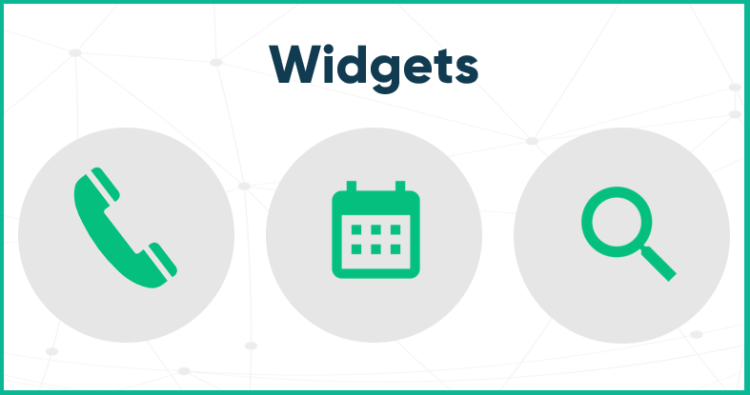Widget de test numérique